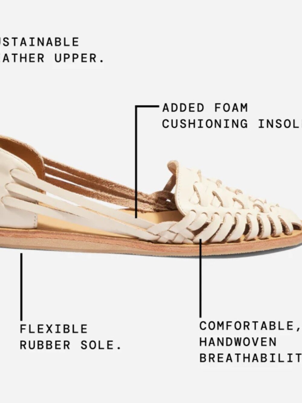 Nisolo Huarache Leather Sandal - Picture 2 of 10